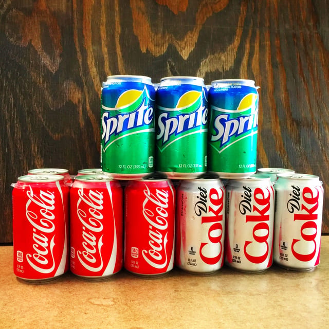 Canned Soda.